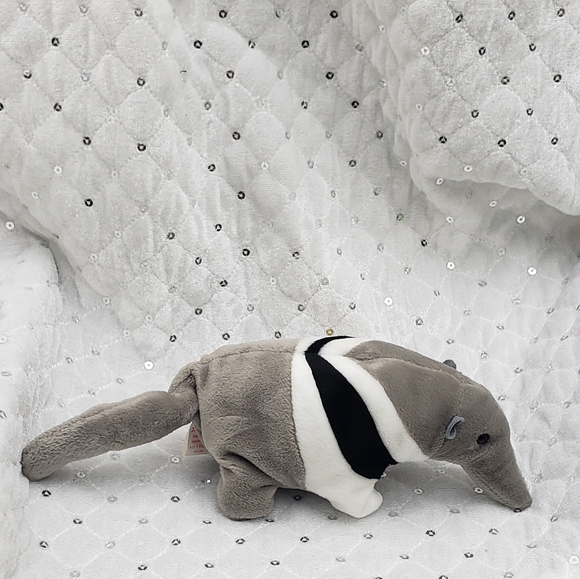 Rare Vintage Ty Beanie Baby ANTS  The Anteater with Tag Errors -1997 - Picture 2 of 8